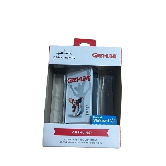 Hallmark Gremlins VHS Retro Inspired Christmas Ornament NEW - Picture 1 of 3